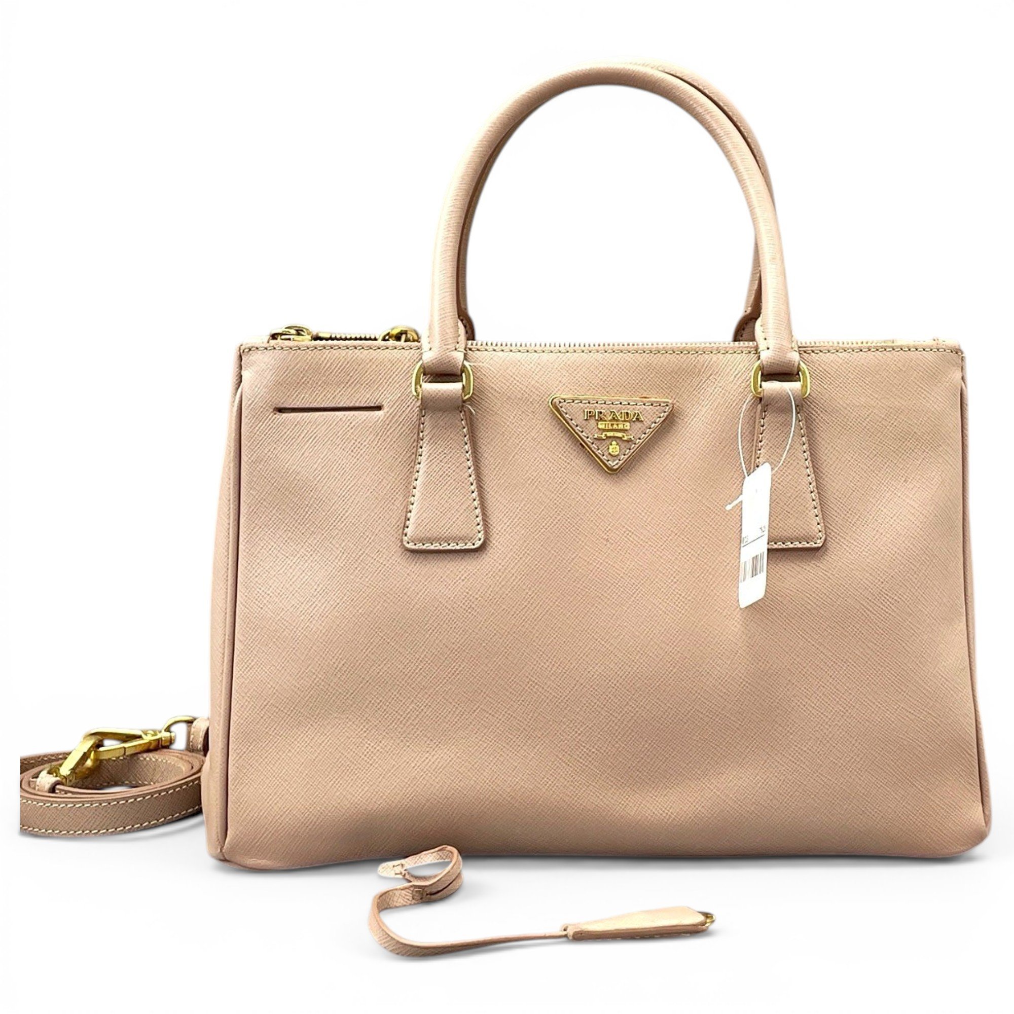 Galleria leather handbag