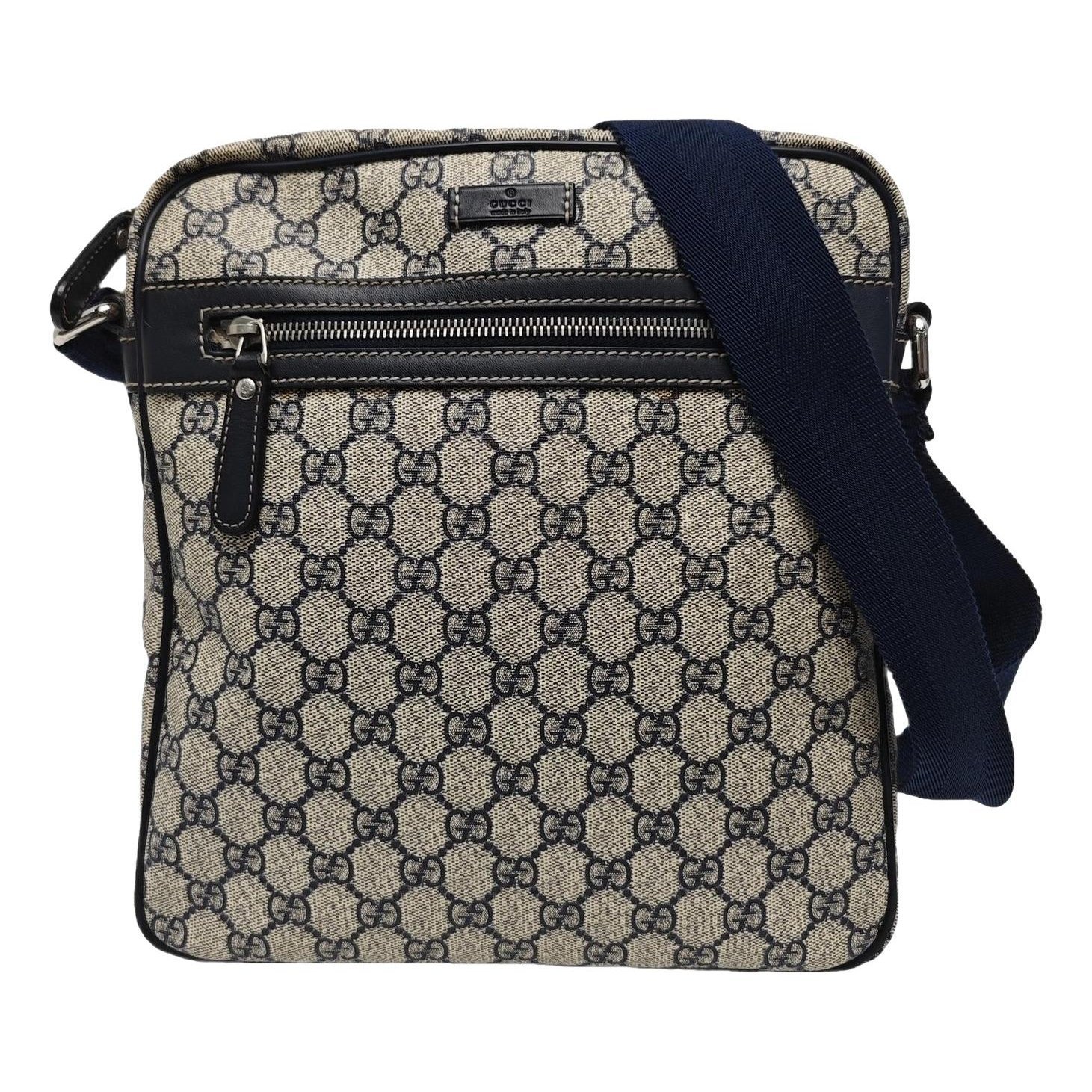 Ophidia GG Supreme leather handbag