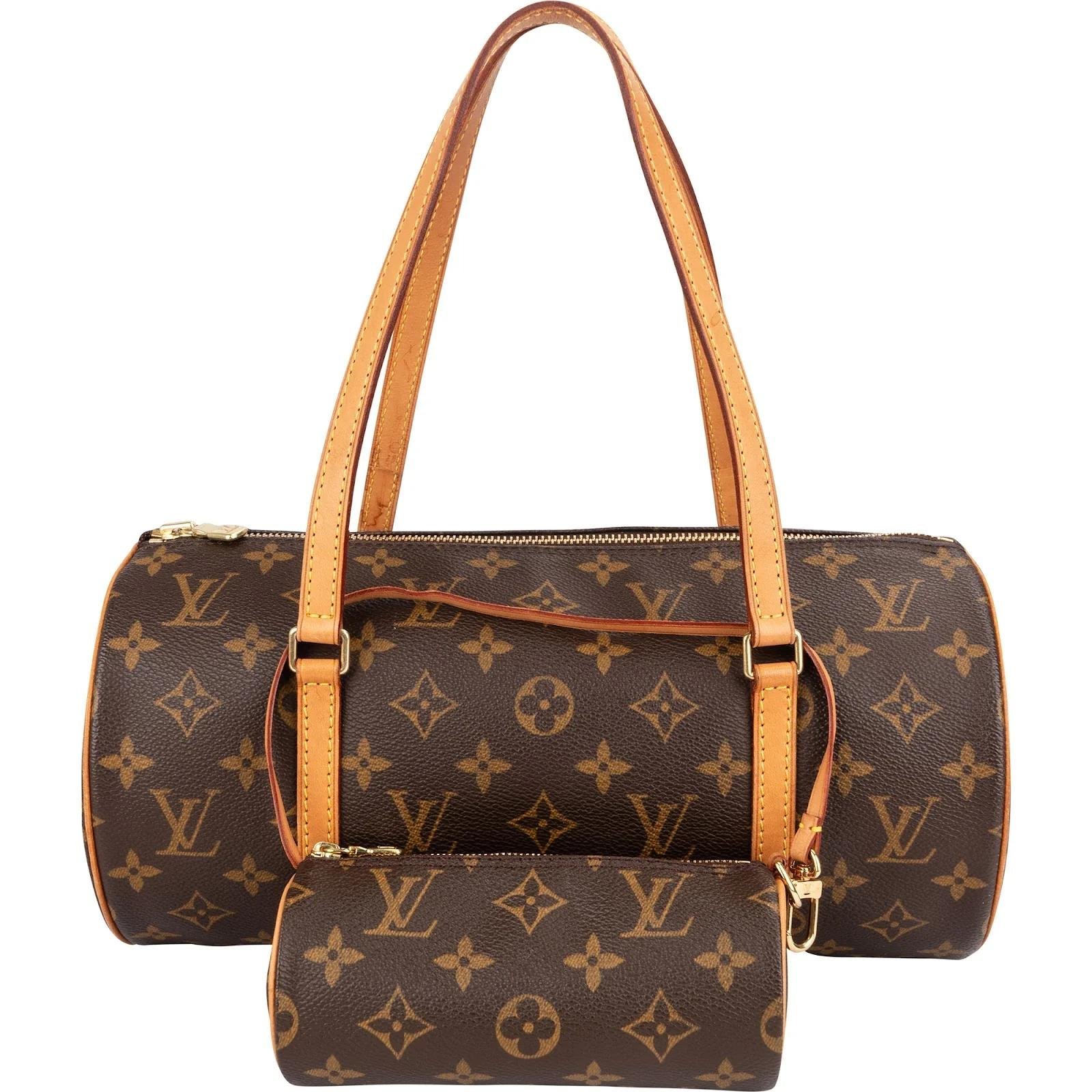 Papillon leather handbag