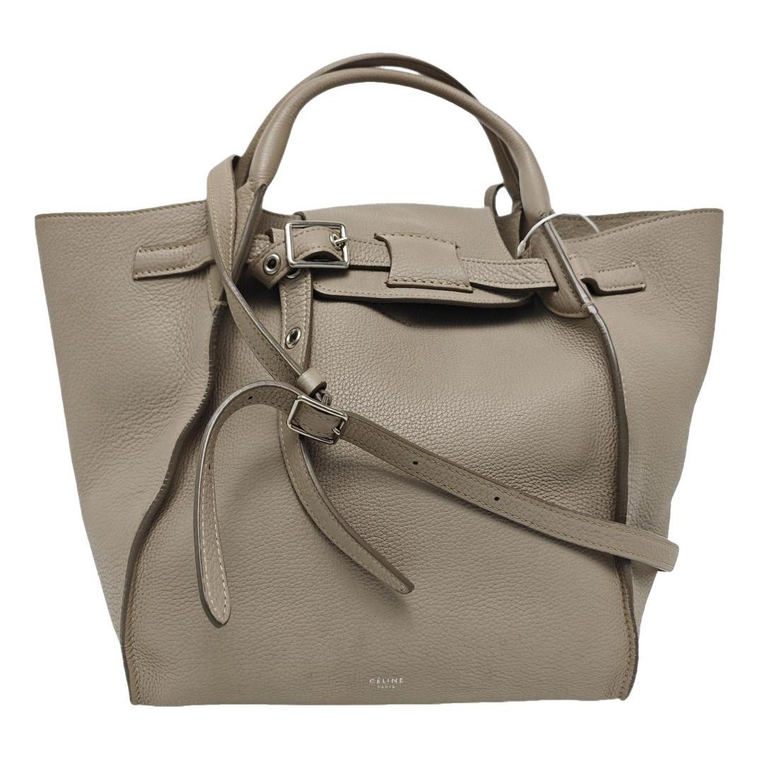 Big Bag leather handbag