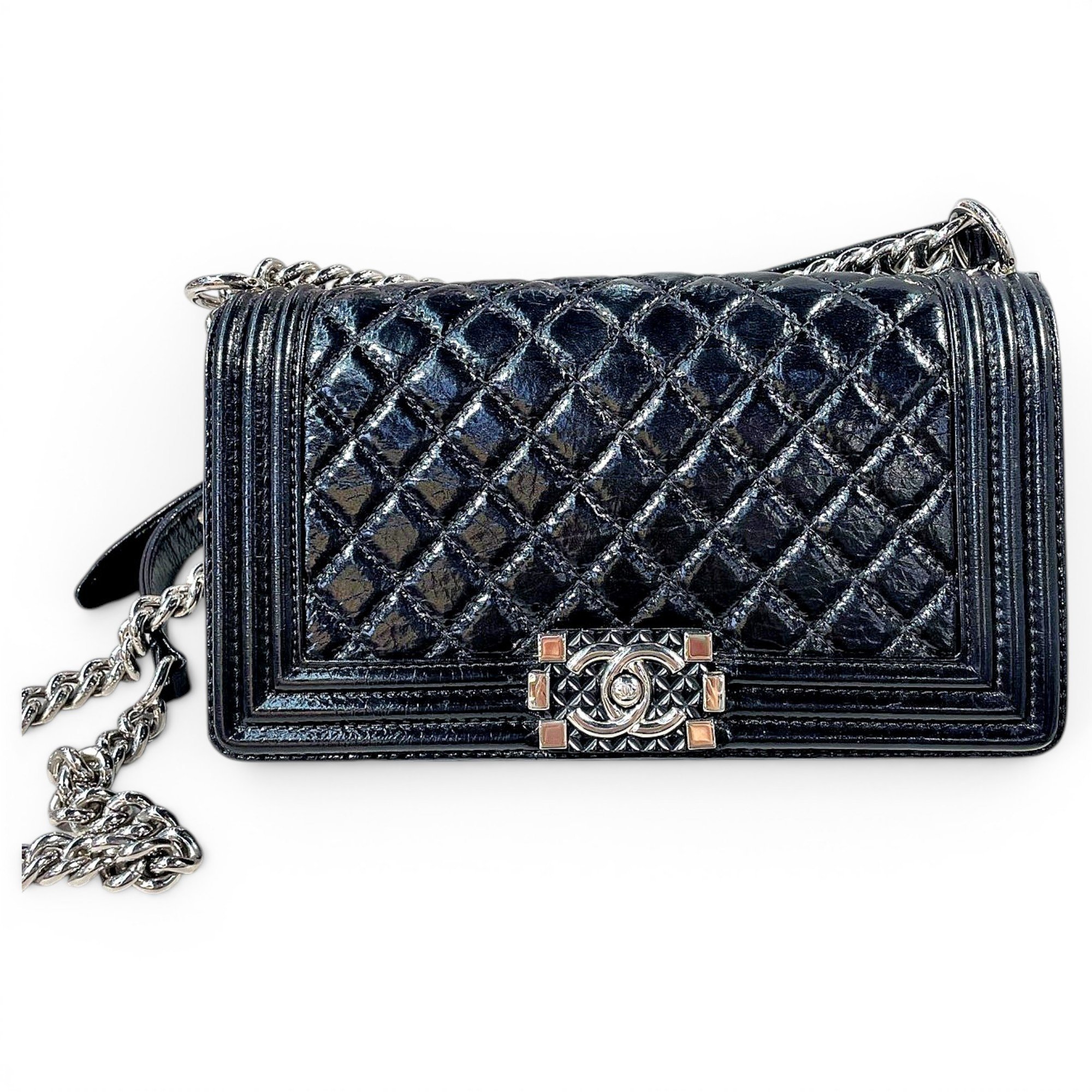 Boy leather handbag