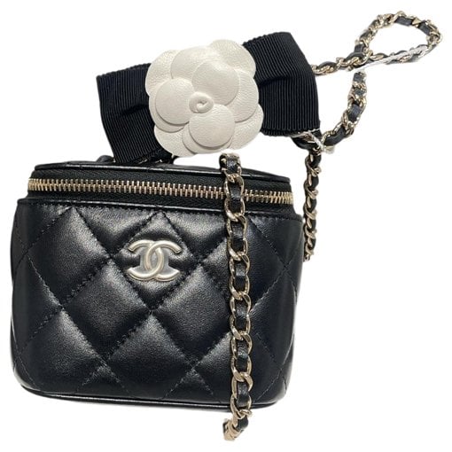 Trendy CC Vanity leather handbag