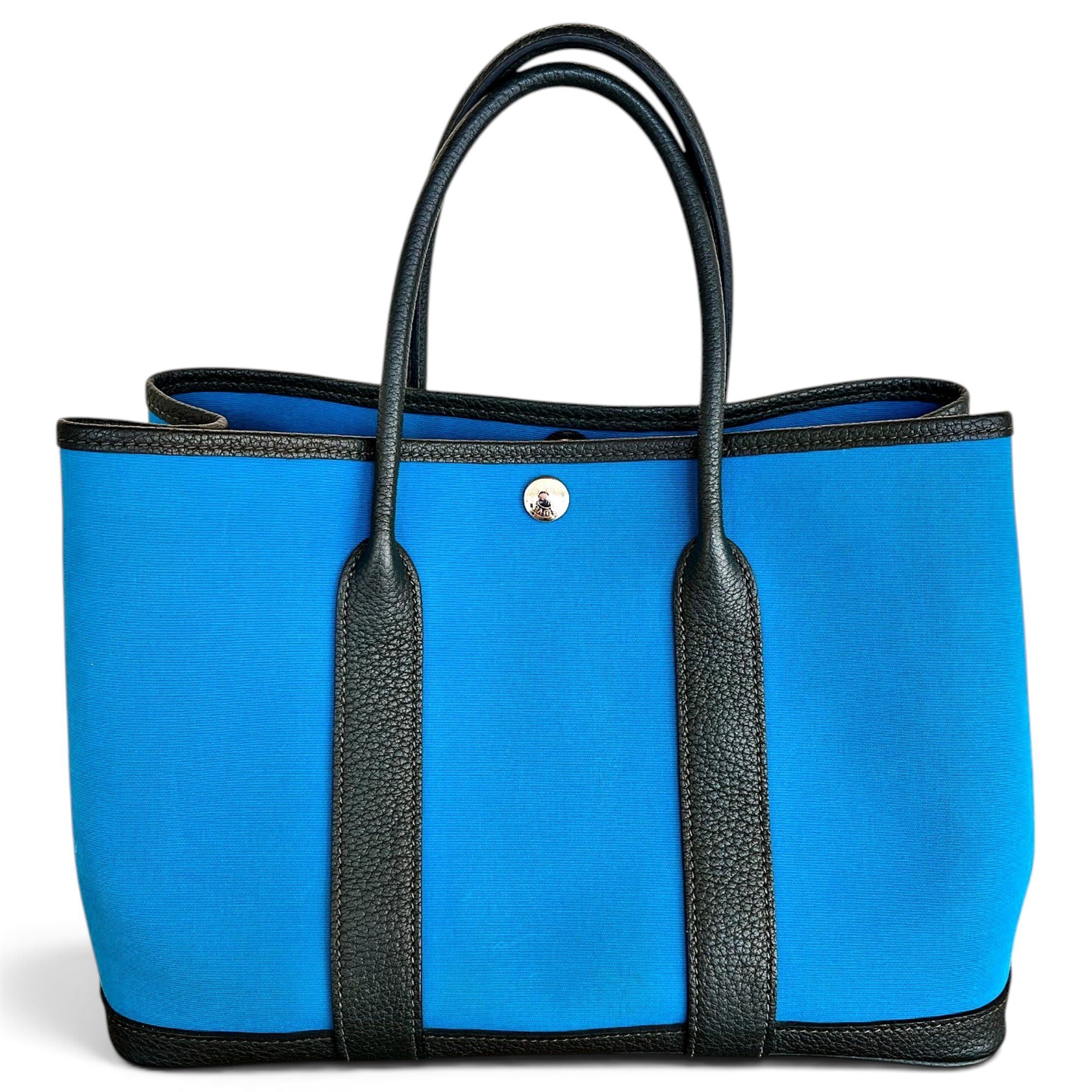 Garden Party leather handbag