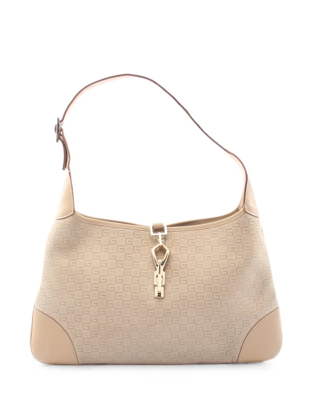 2000s Kandensky logo-embossed shoulder bag