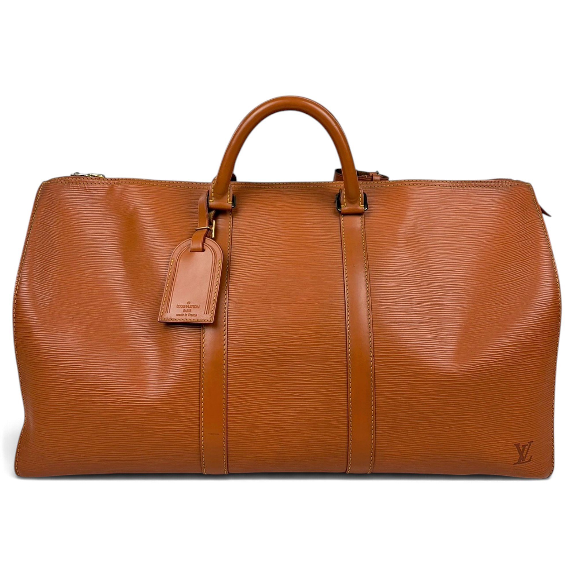 Keepall leather 48h bag