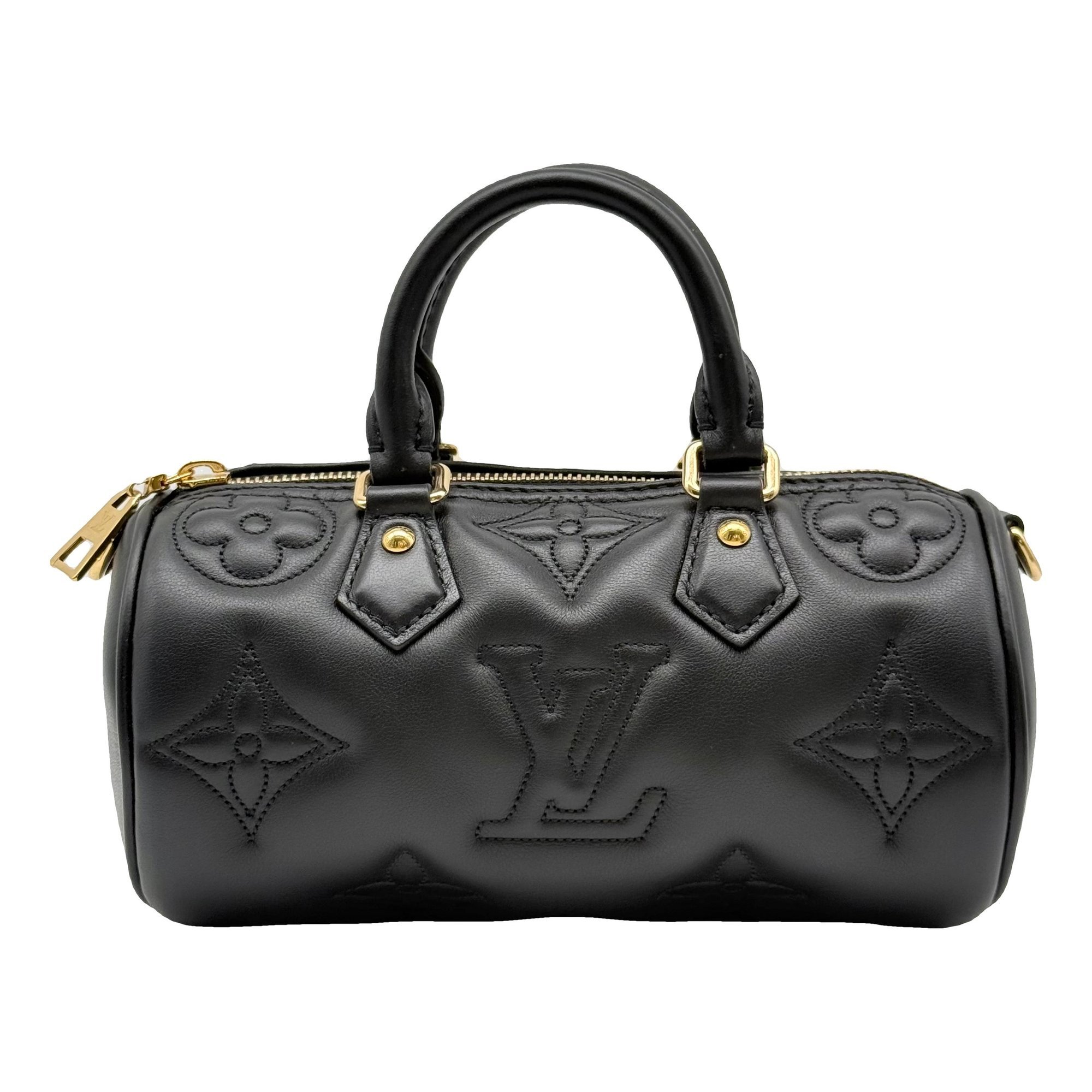 Papillon BB leather crossbody bag