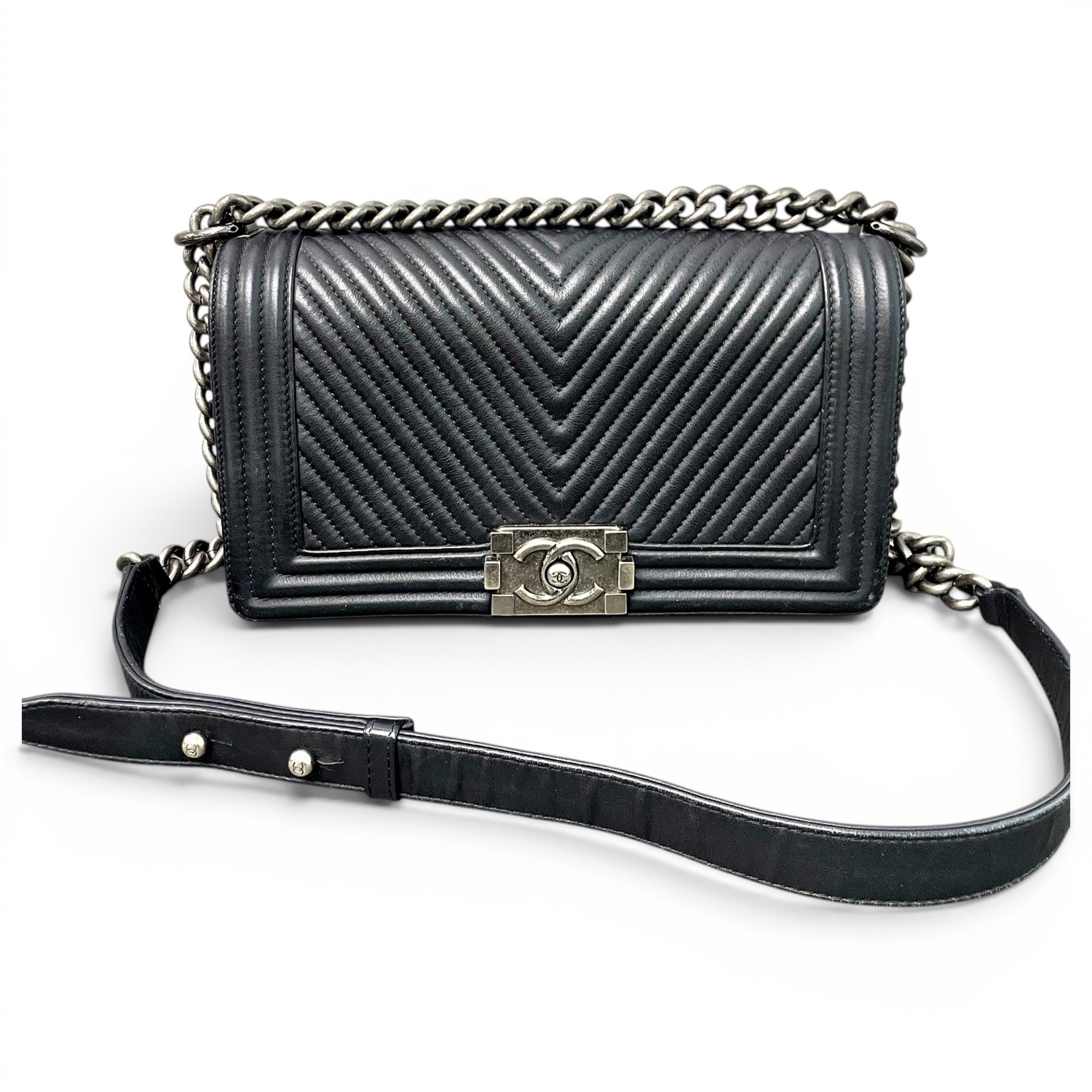 Boy leather handbag