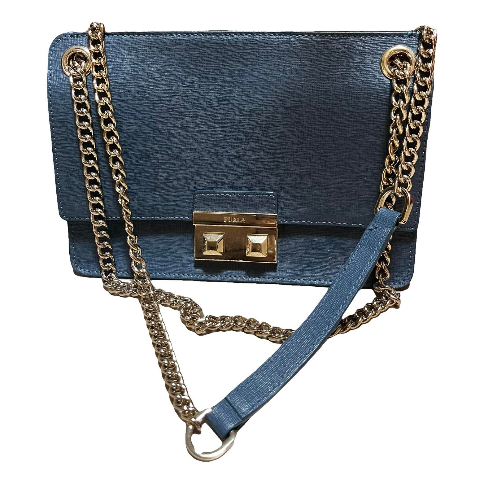 Patent leather handbag