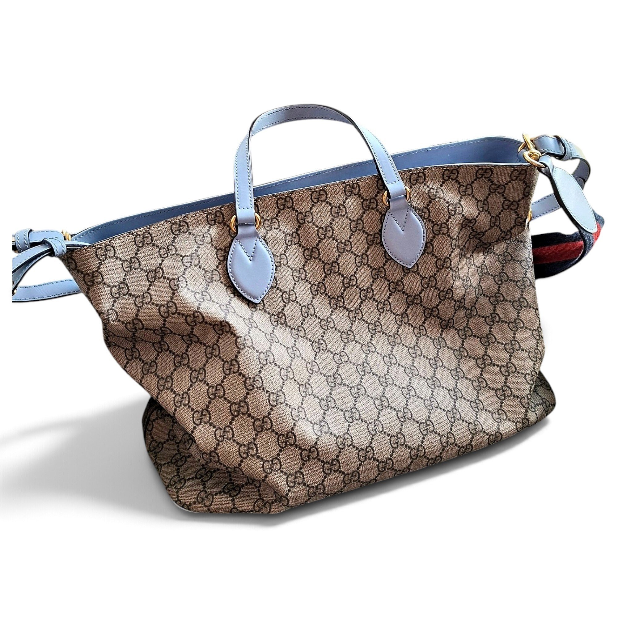 Ophidia leather tote