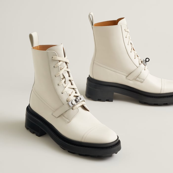 Blanc De Paris Funk Ankle Boot