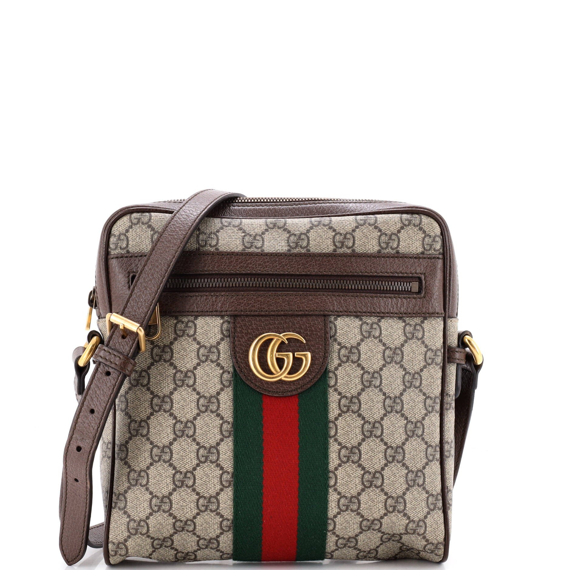 Ophidia Messenger Bag GG Coated Canvas Small