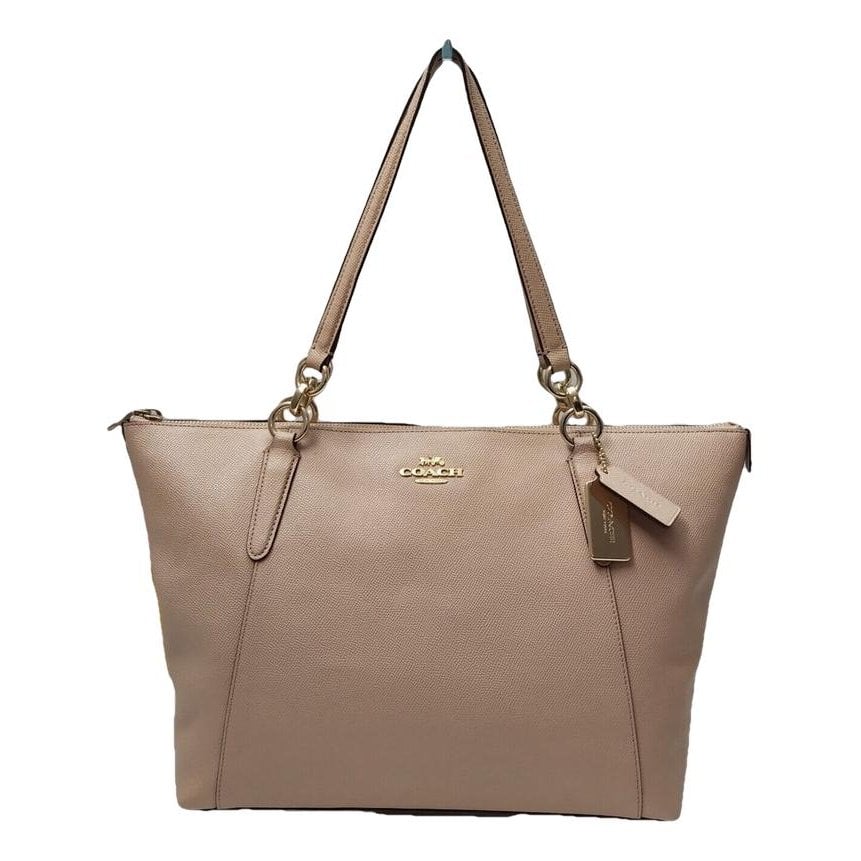 Leather tote