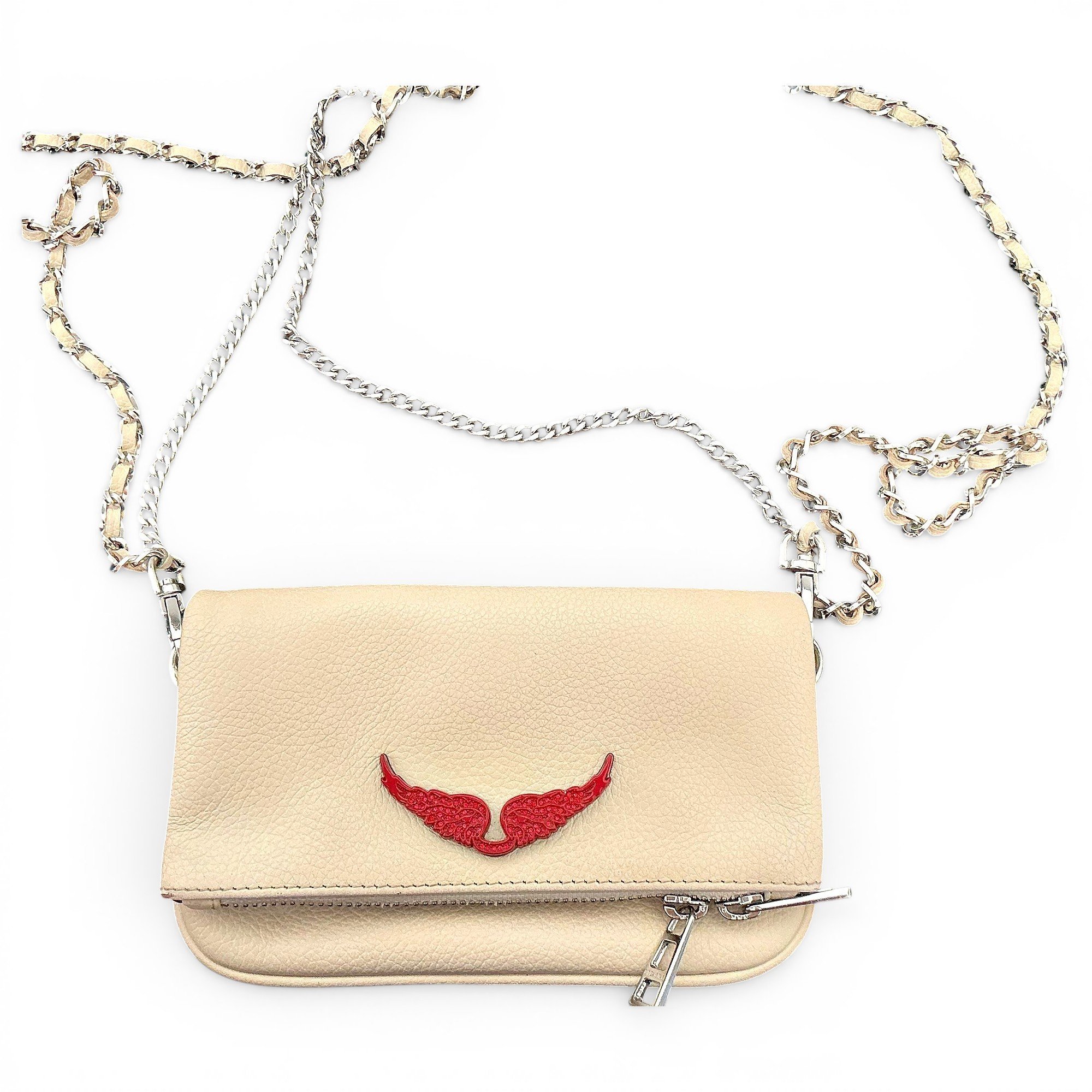 Rock leather handbag