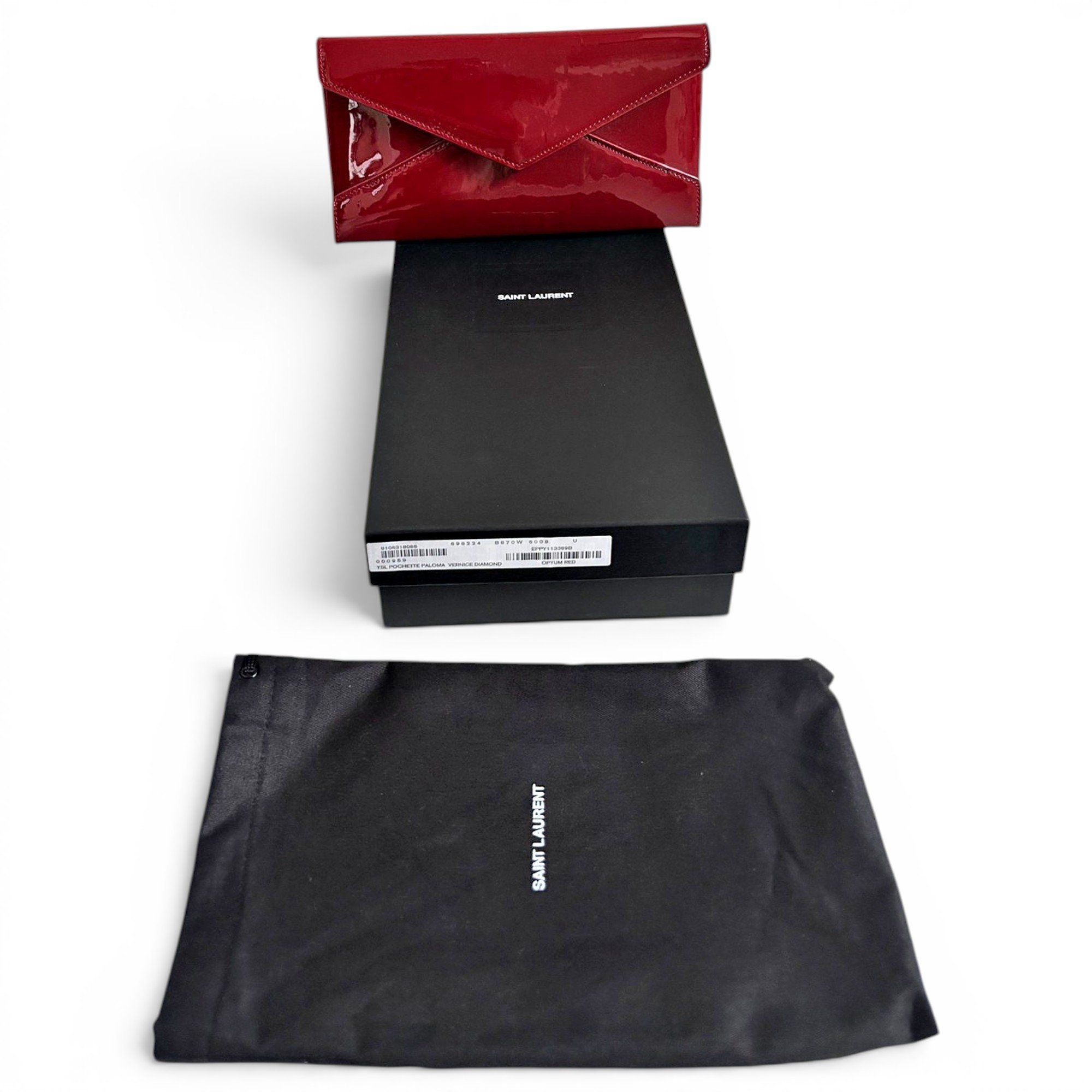 Sade Pochette Enveloppe leather clutch bag