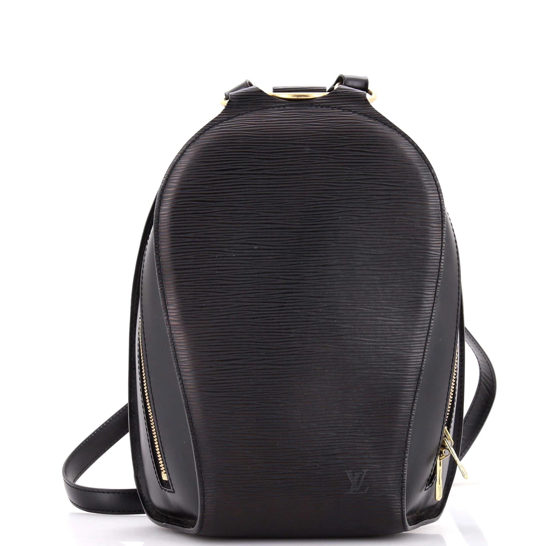 Leather backpack
