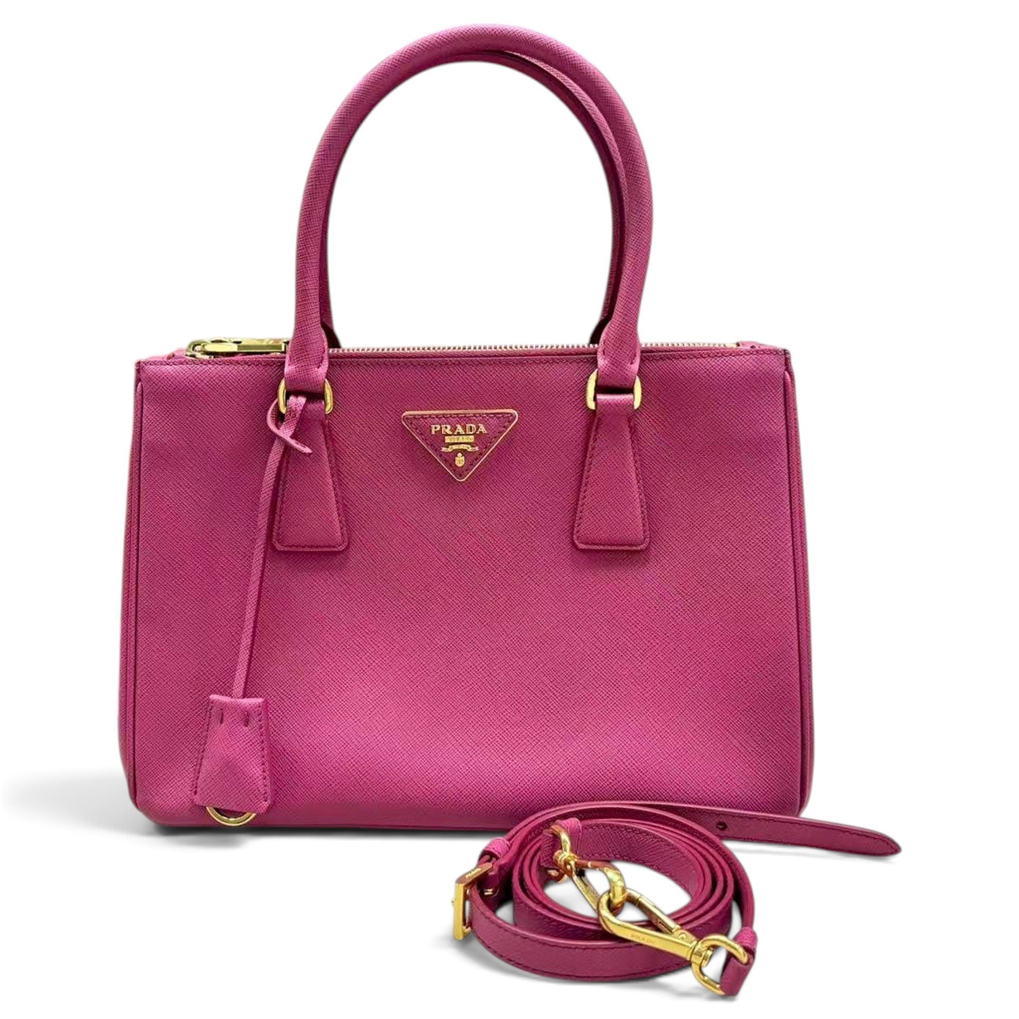 Galleria leather handbag