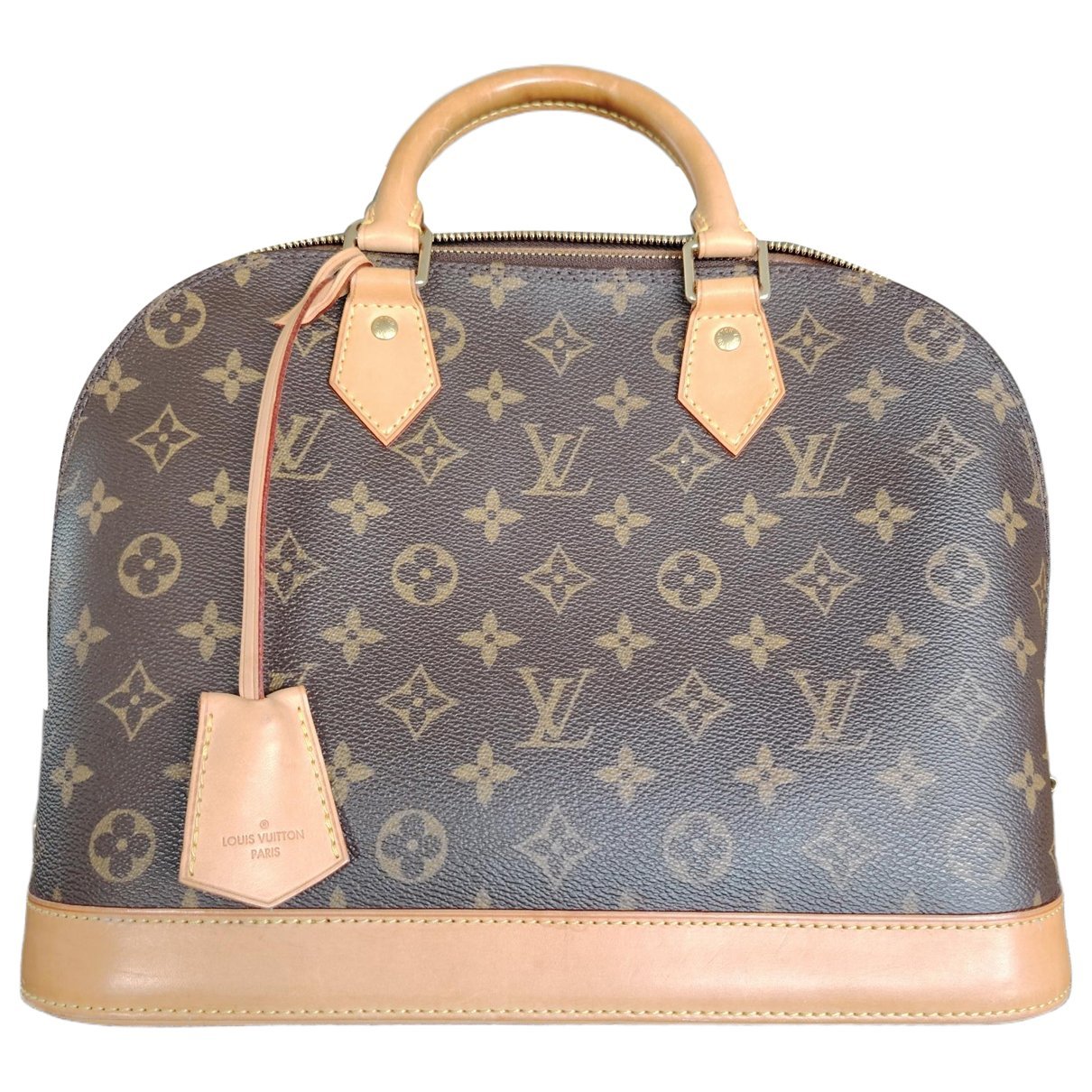 Alma leather handbag