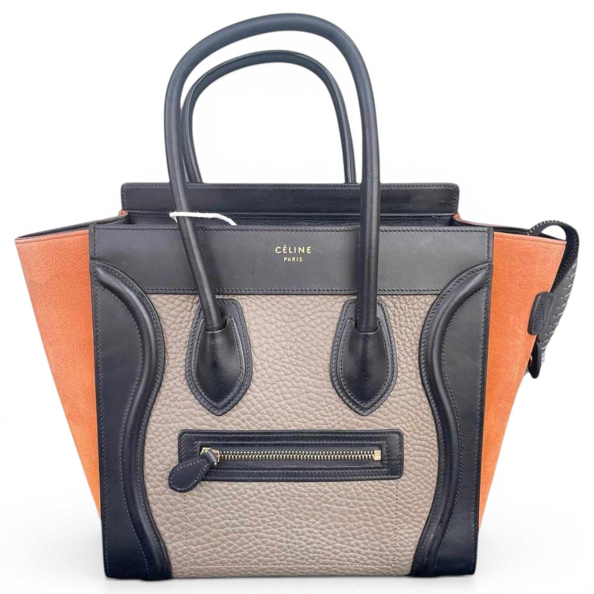 Luggage leather handbag