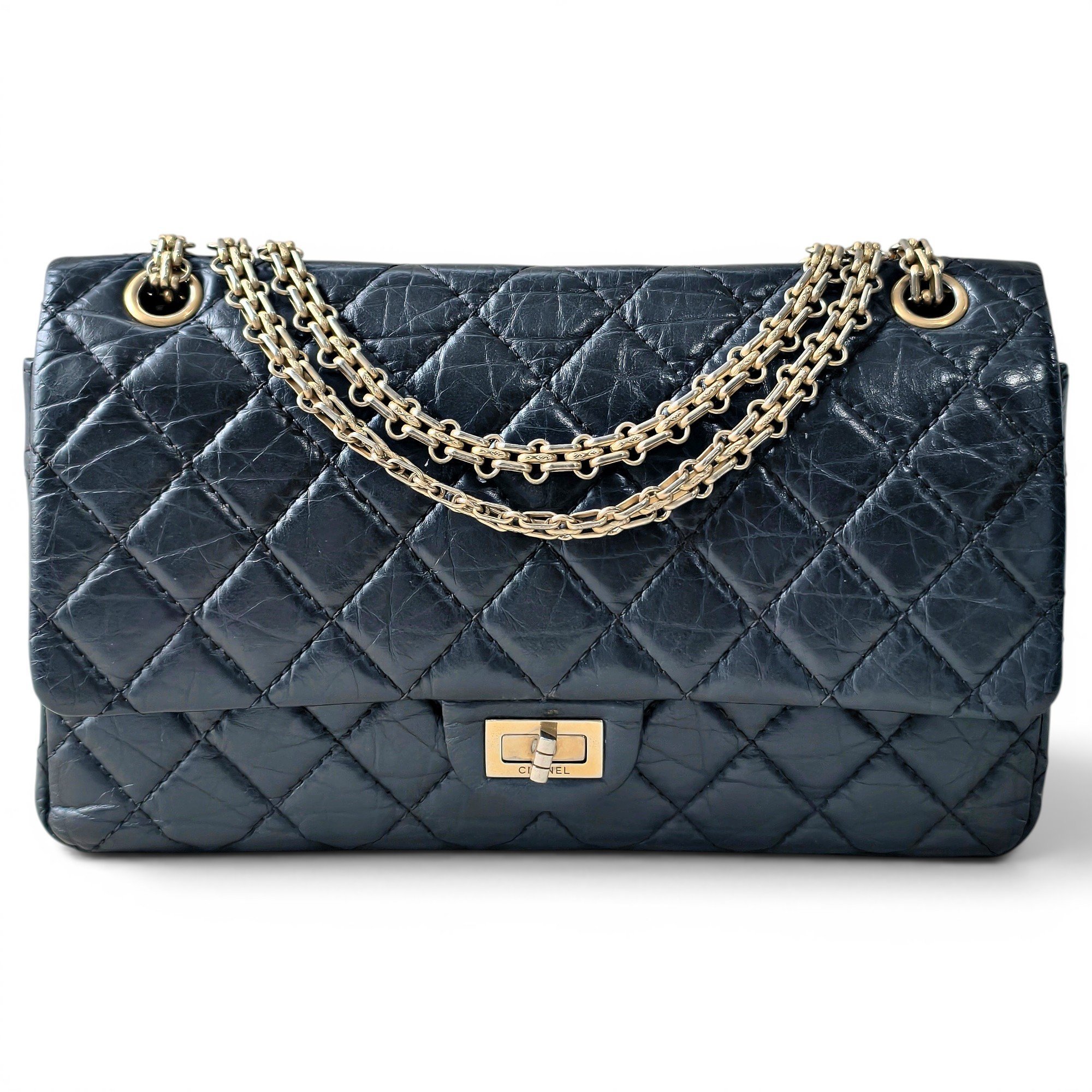 2.55 leather handbag