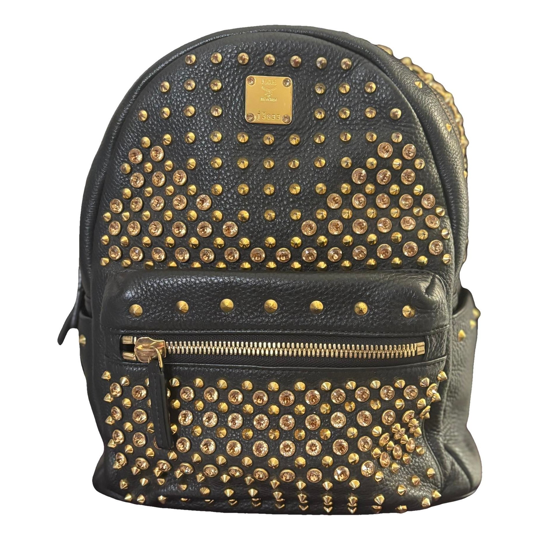 Stark leather backpack