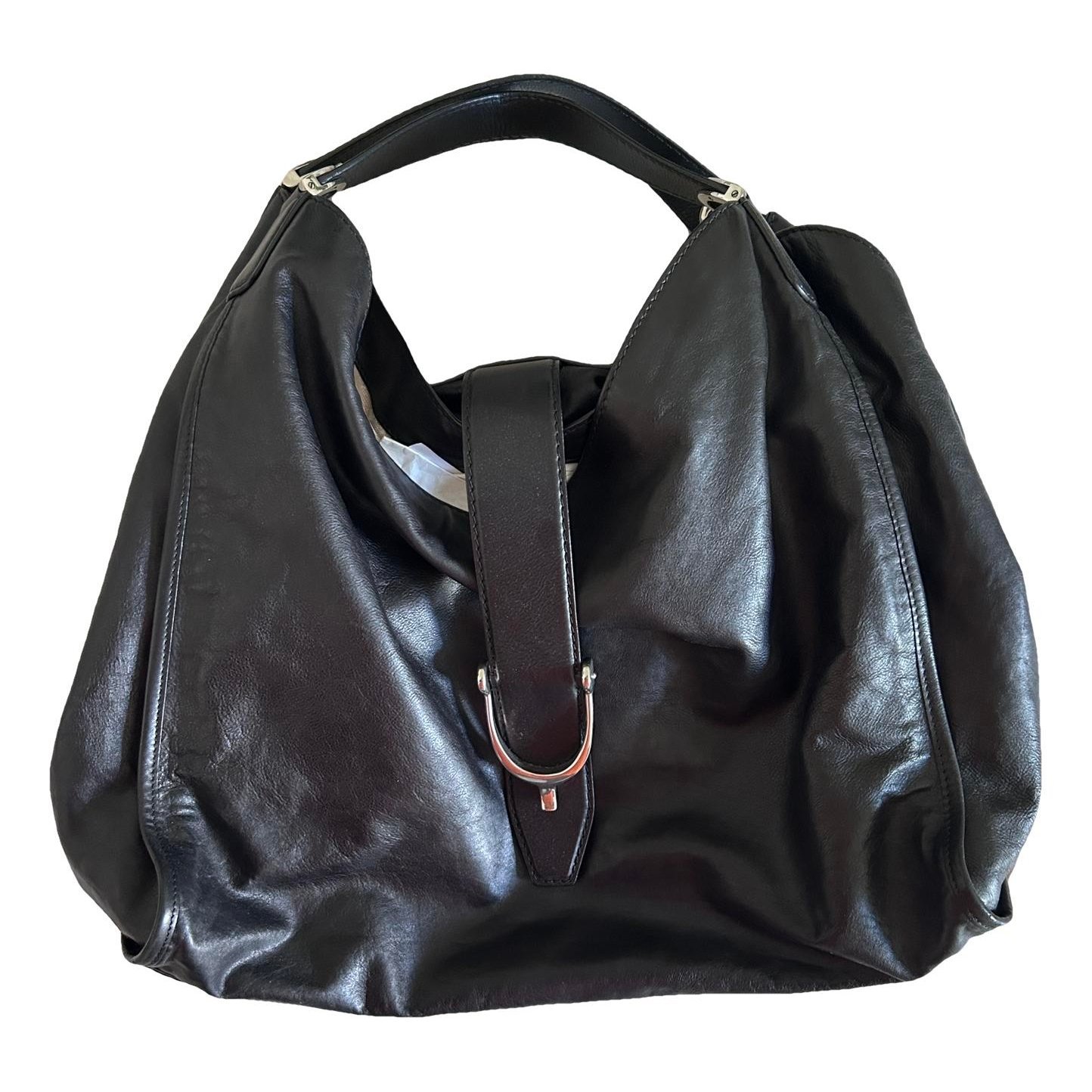 Stirrup leather tote