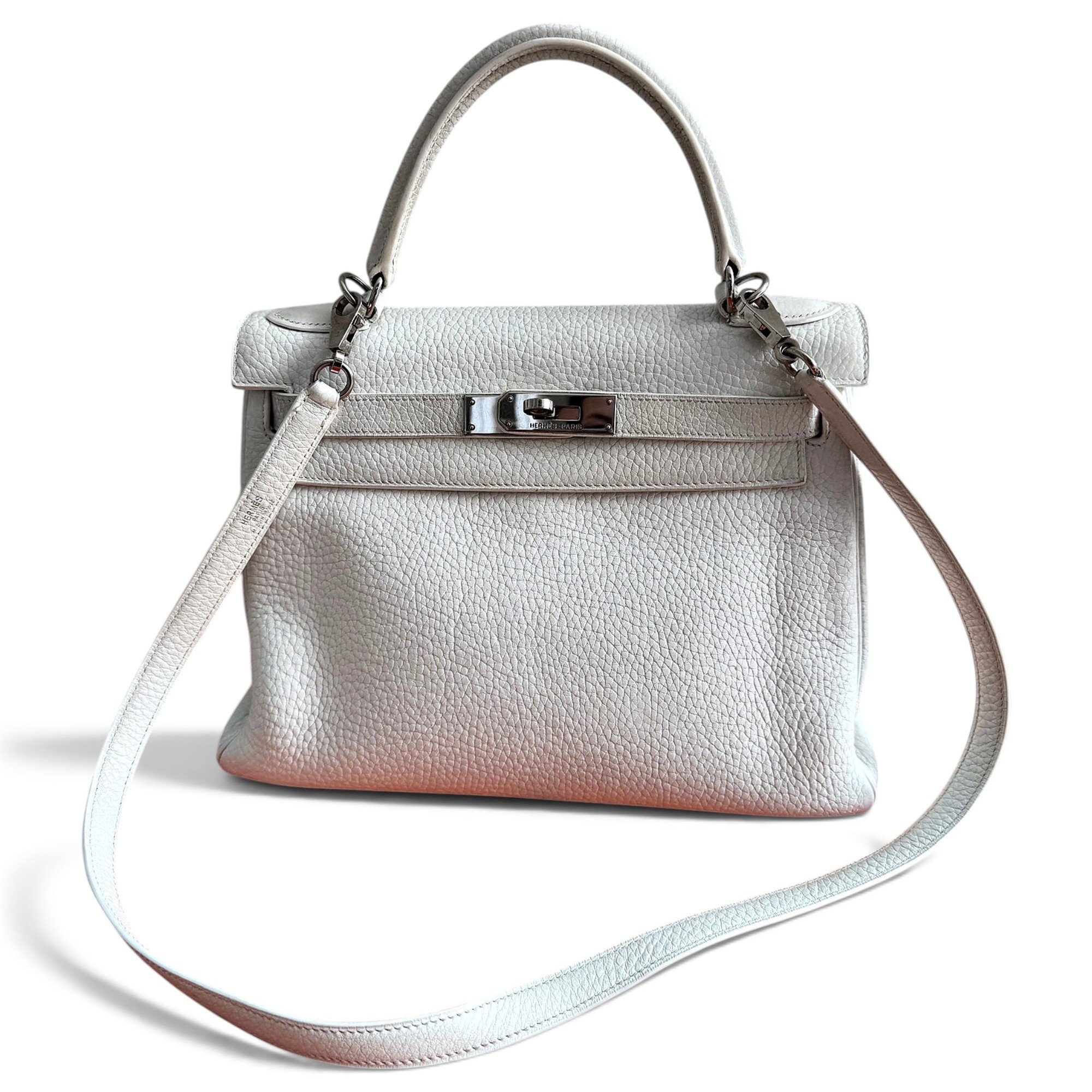 Kelly 28 leather handbag
