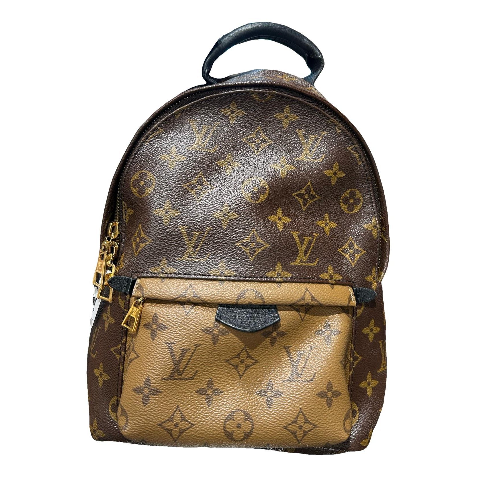 Leather backpack