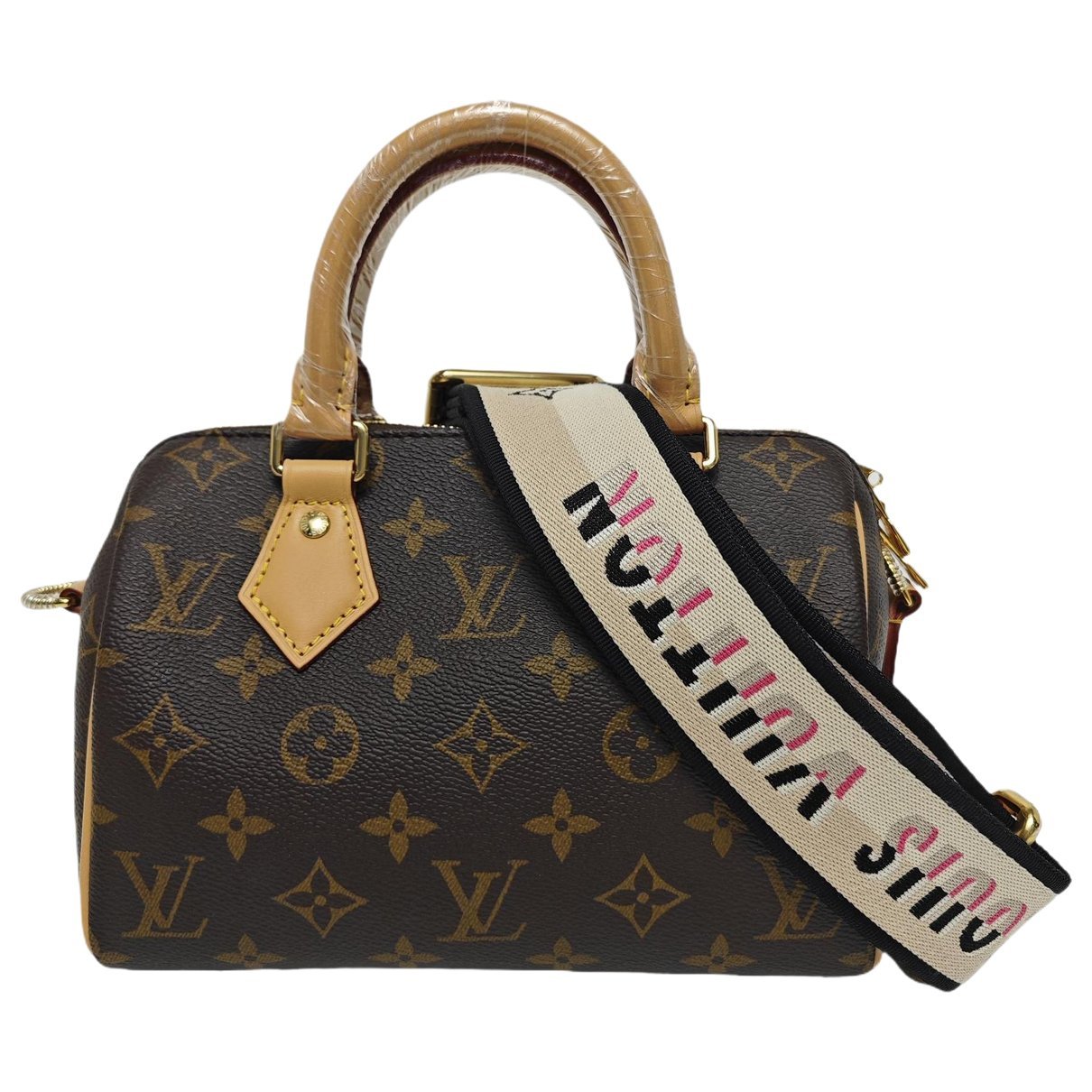 Nano Speedy / Mini HL leather handbag