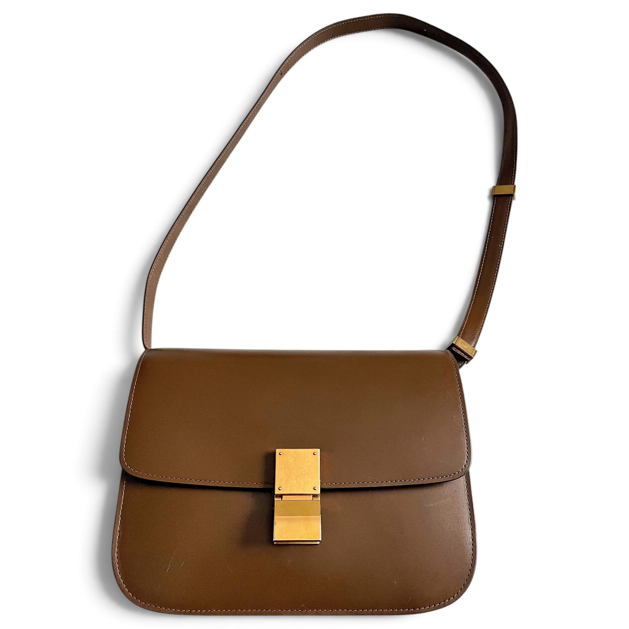 Classic leather handbag