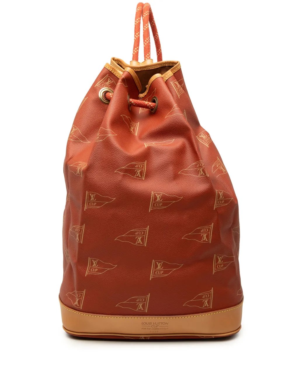 1994 Americas Cup Coated Canvas Saint Tropez backpack