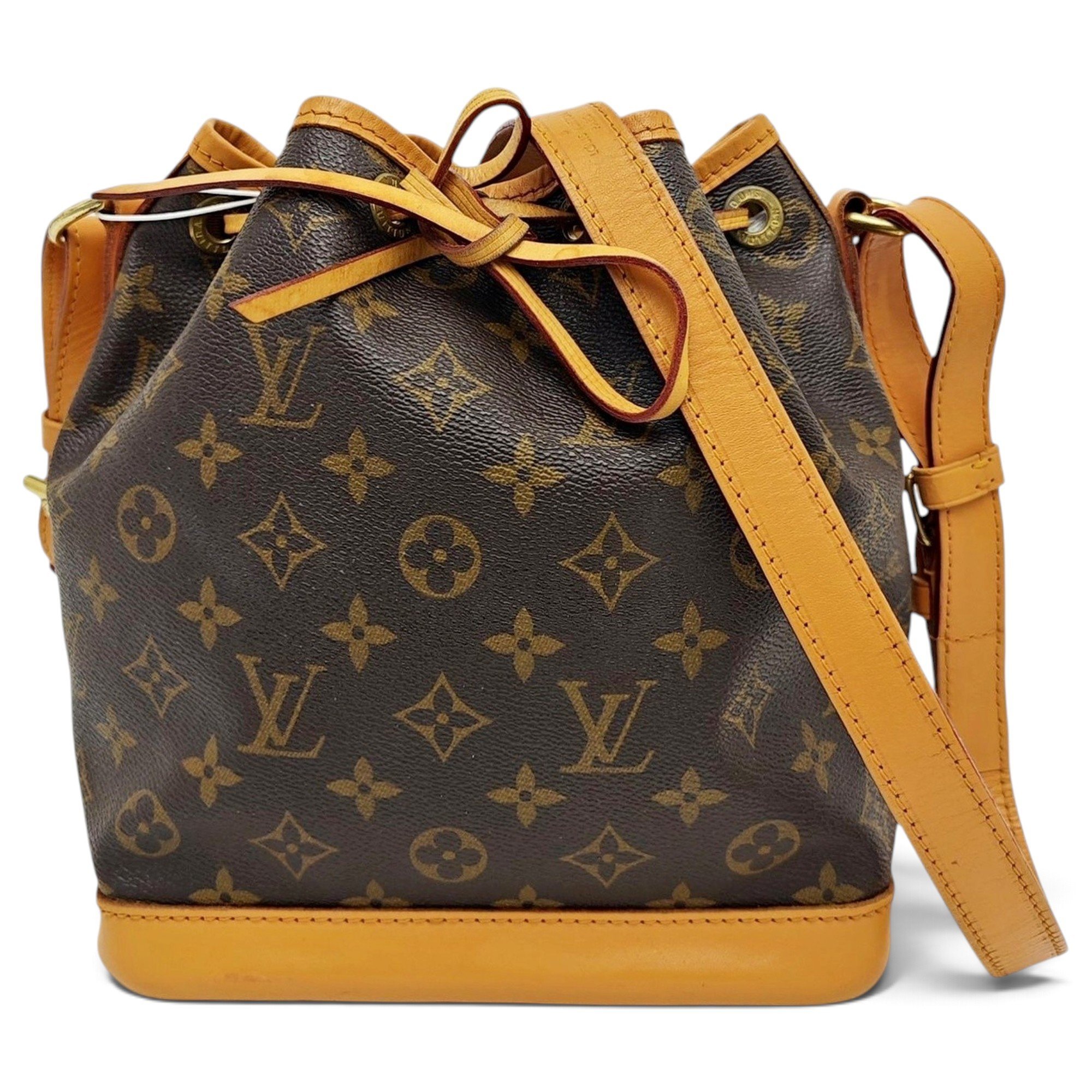 Nano Noé leather handbag