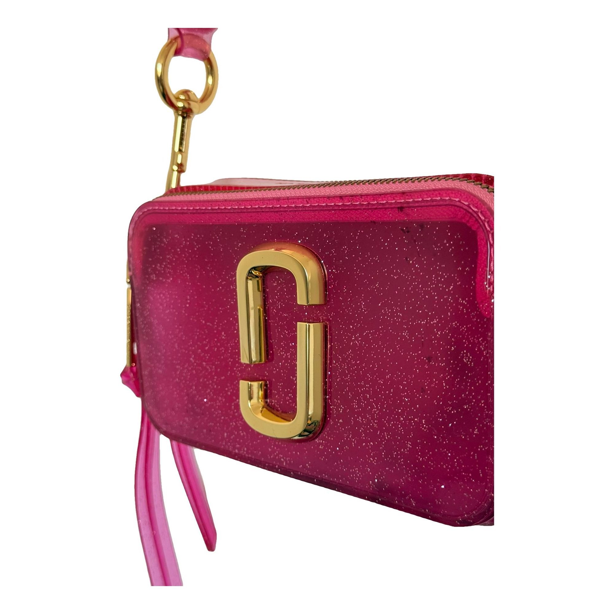 Snapshot vinyl crossbody bag