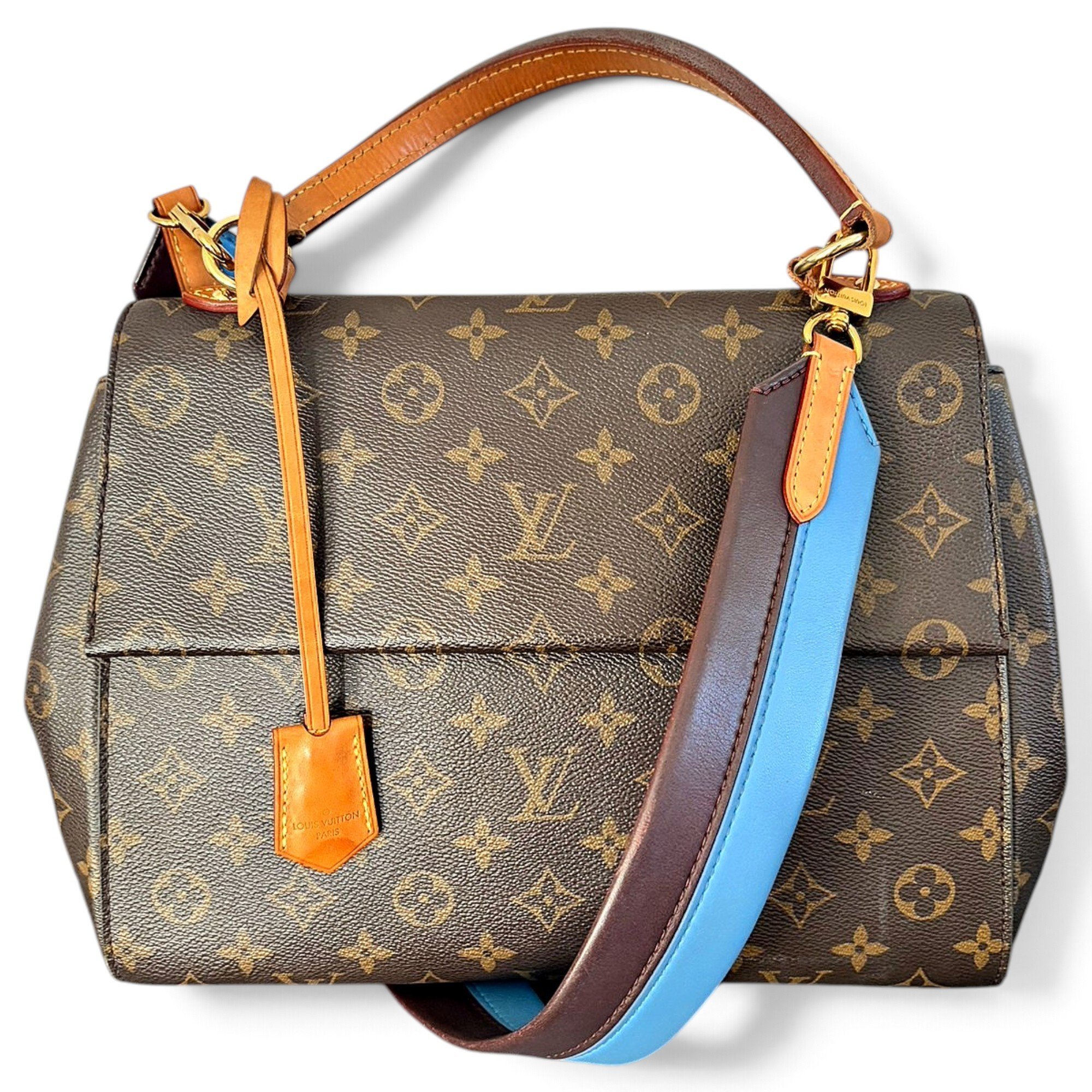 Louis Vuitton Cluny cloth handbag