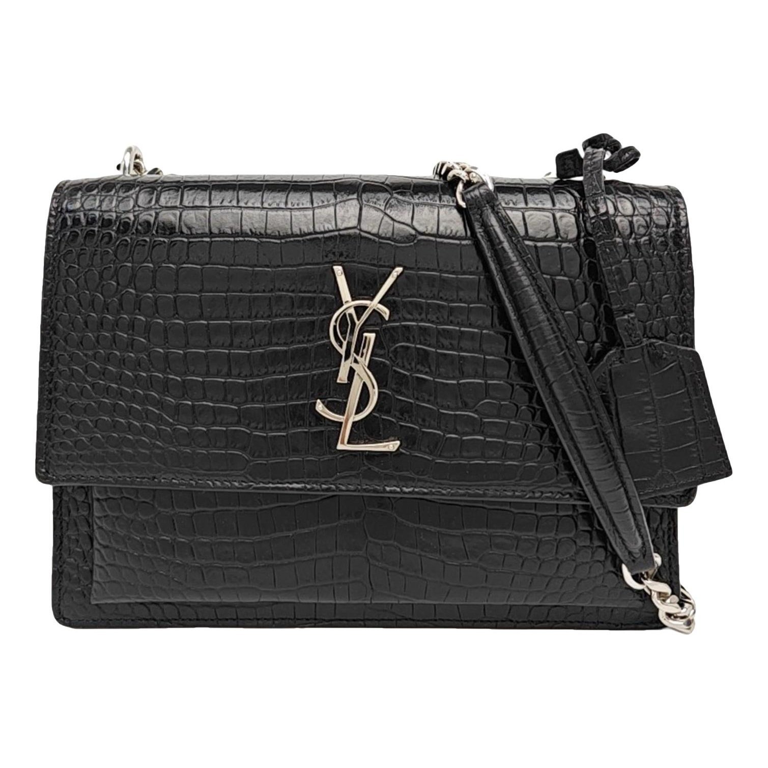 Sunset leather handbag