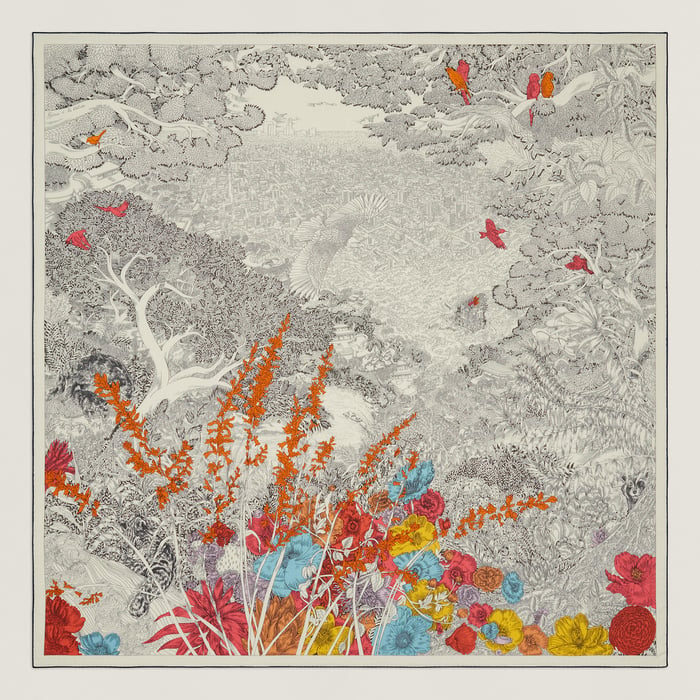 Retour a La Nature Shawl 140