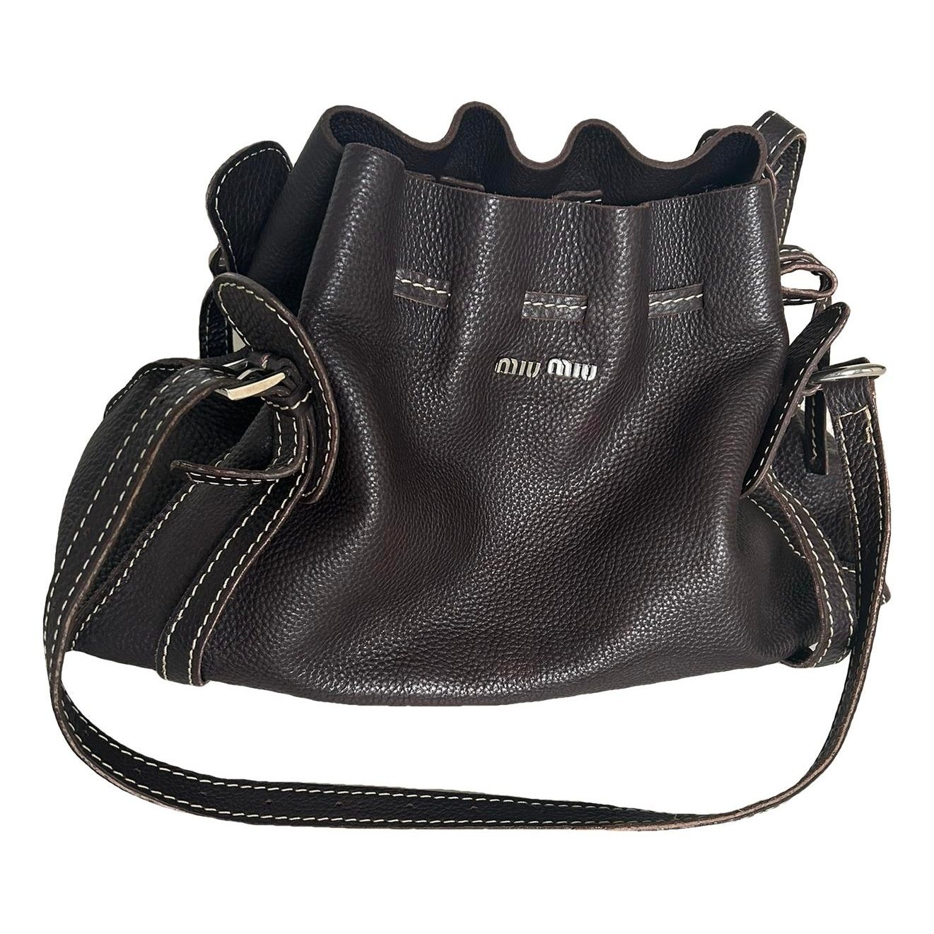 Leather handbag