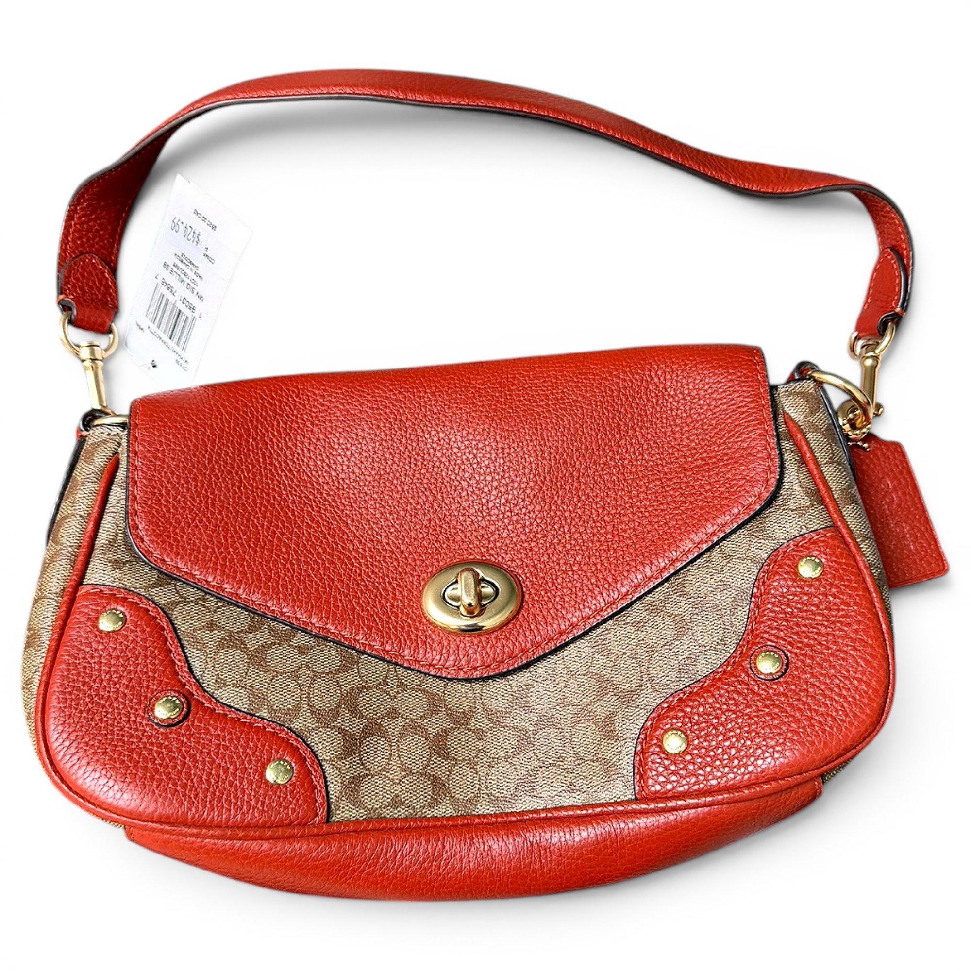 Leather handbag
