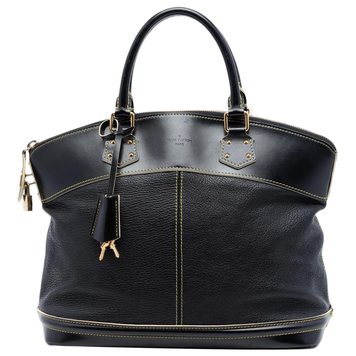 Lockit leather handbag