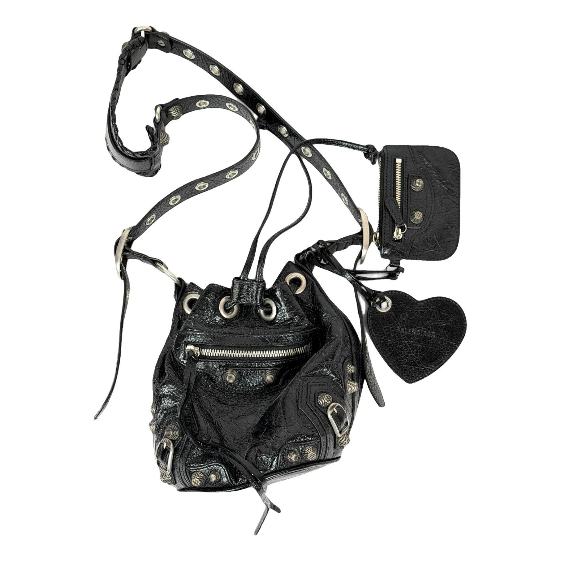 Leather handbag