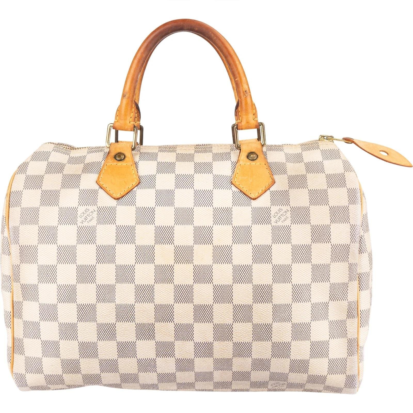 Speedy leather handbag