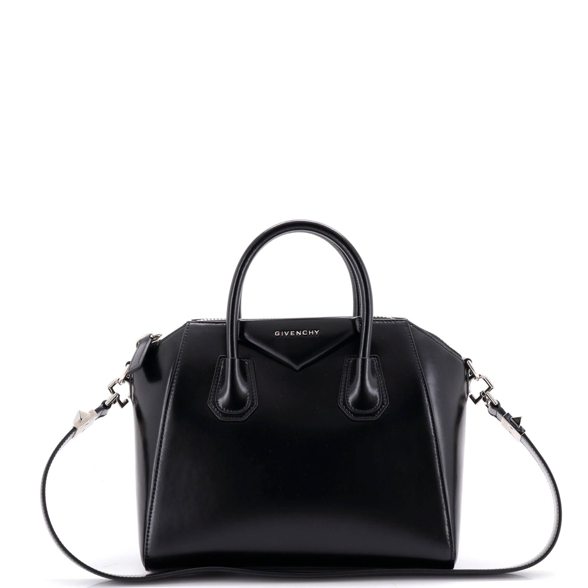 Antigona Bag Glazed Leather Small