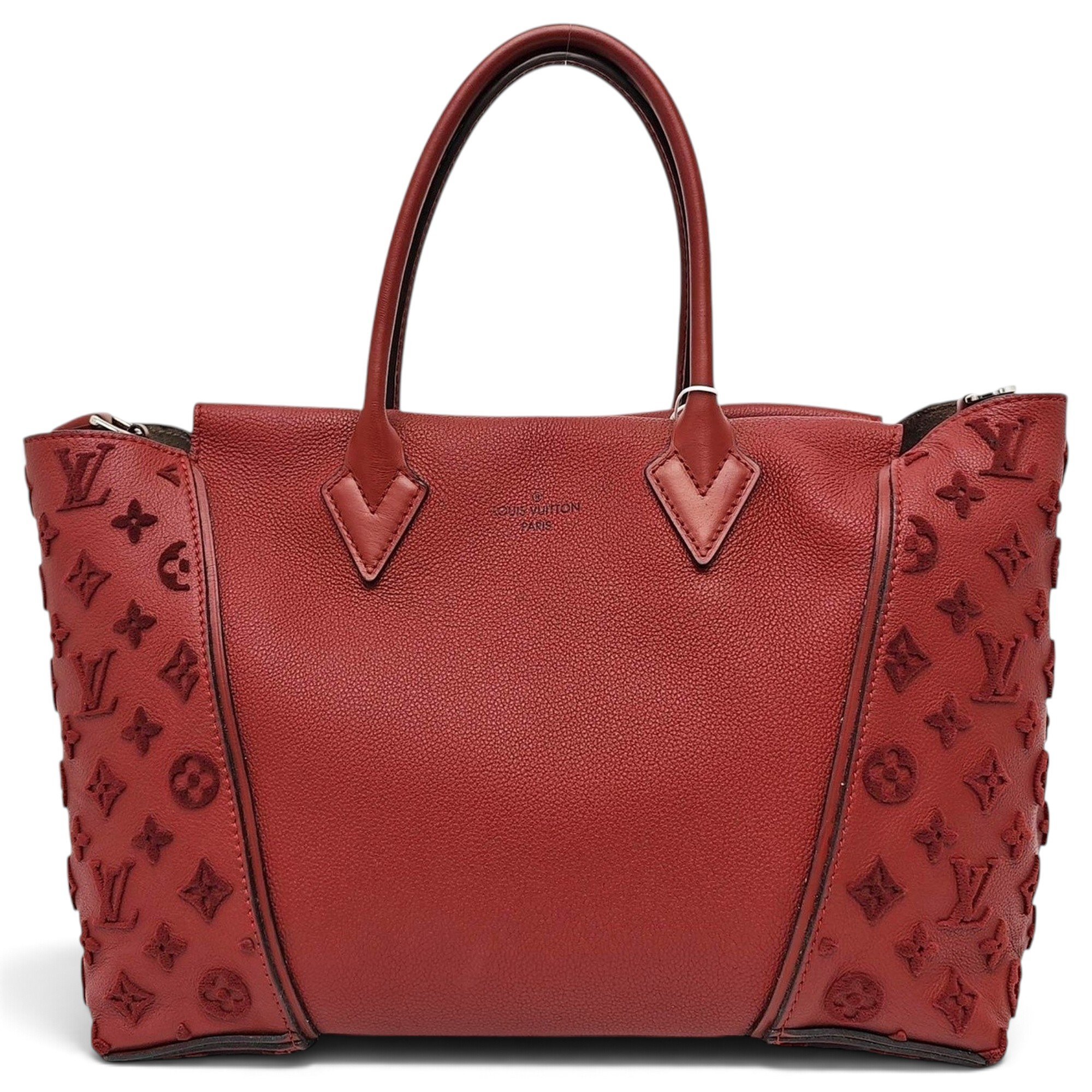 Bellflower leather handbag