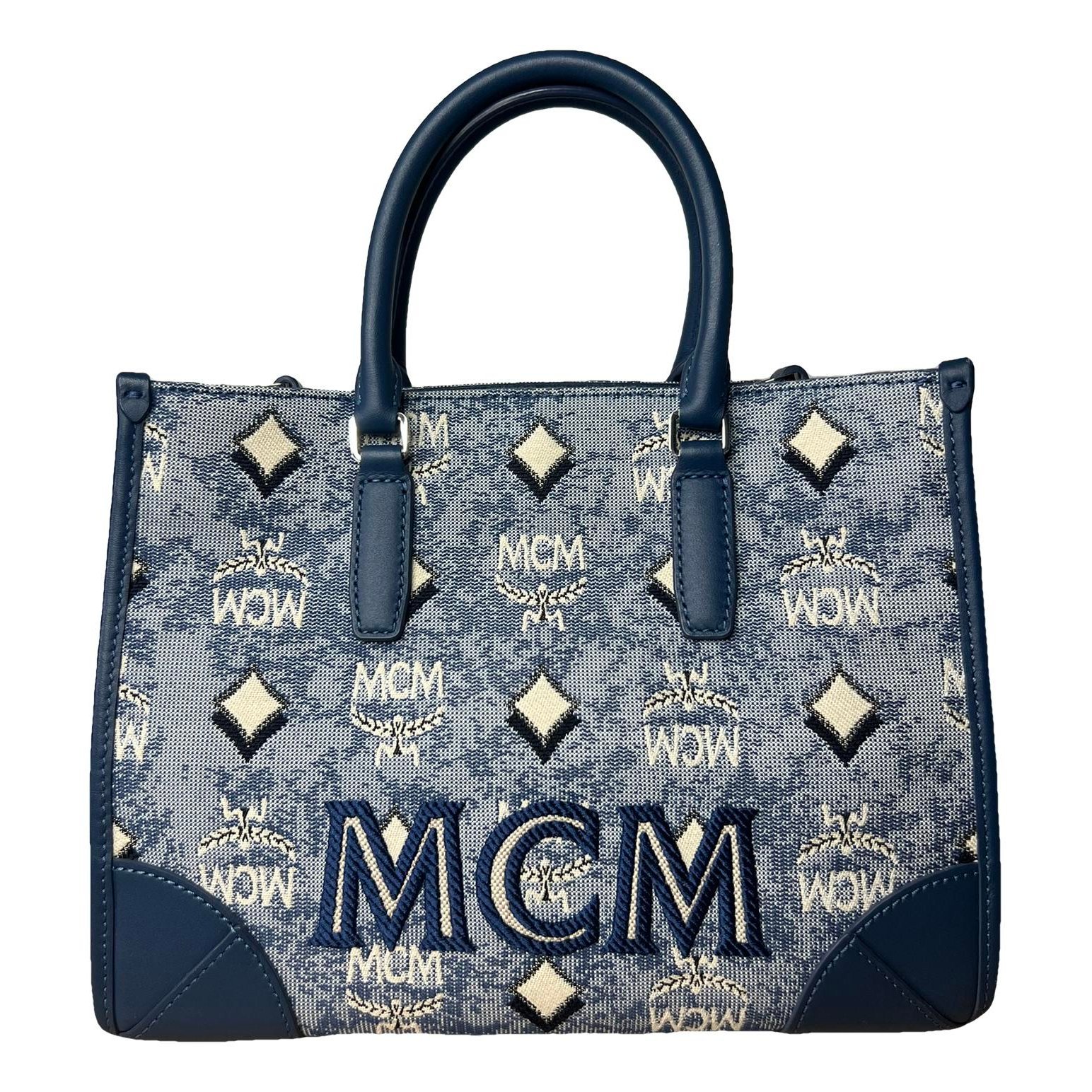 Leather tote