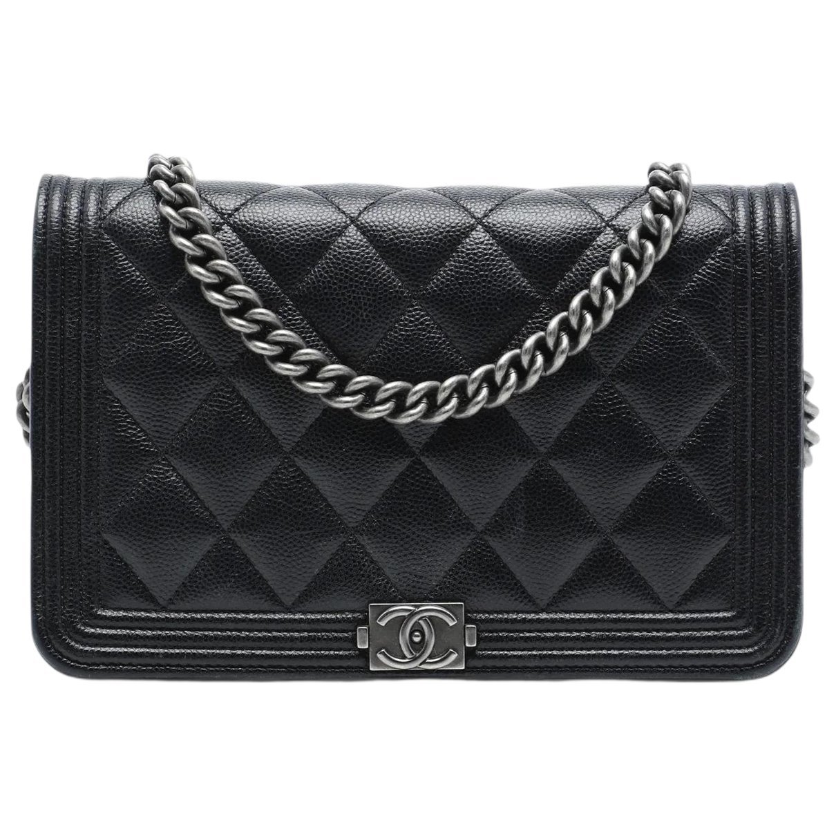 Boy leather crossbody bag