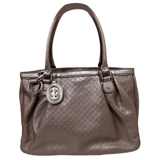 Sukey leather tote