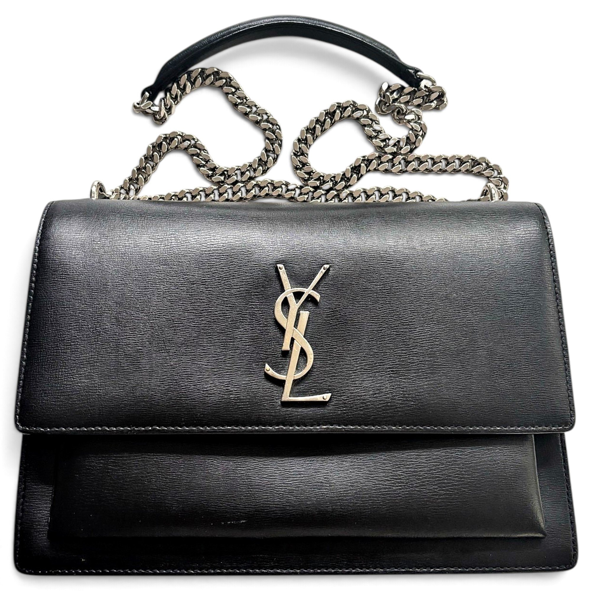 Sunset leather handbag