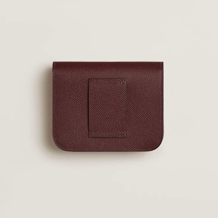 Rouge Sellier Constance Slim Wallet
