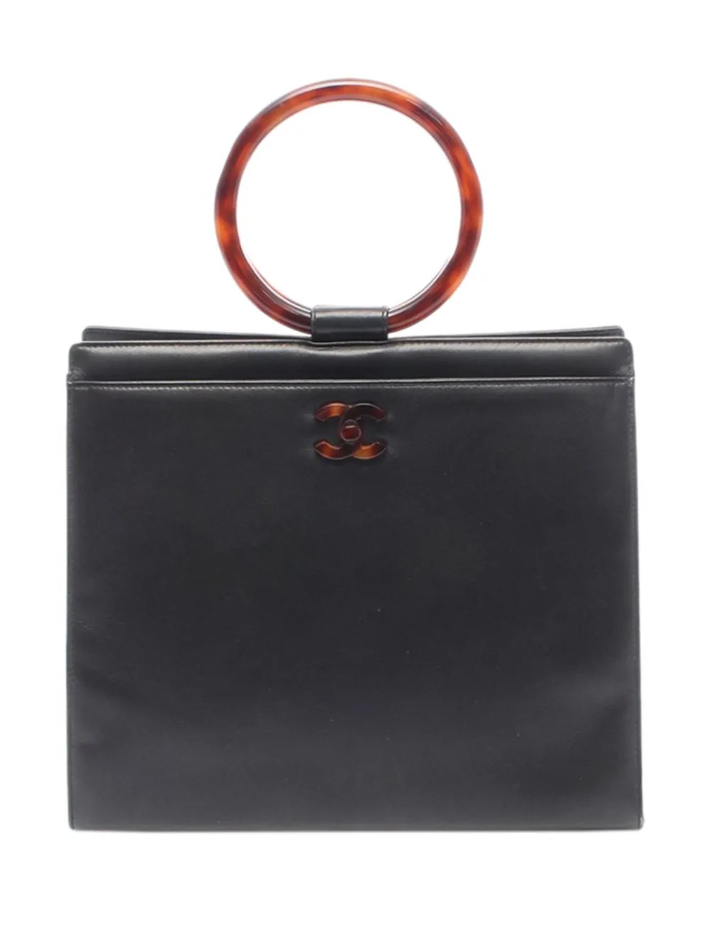 1997-1999 CC Calfskin Tortoiseshell handbag