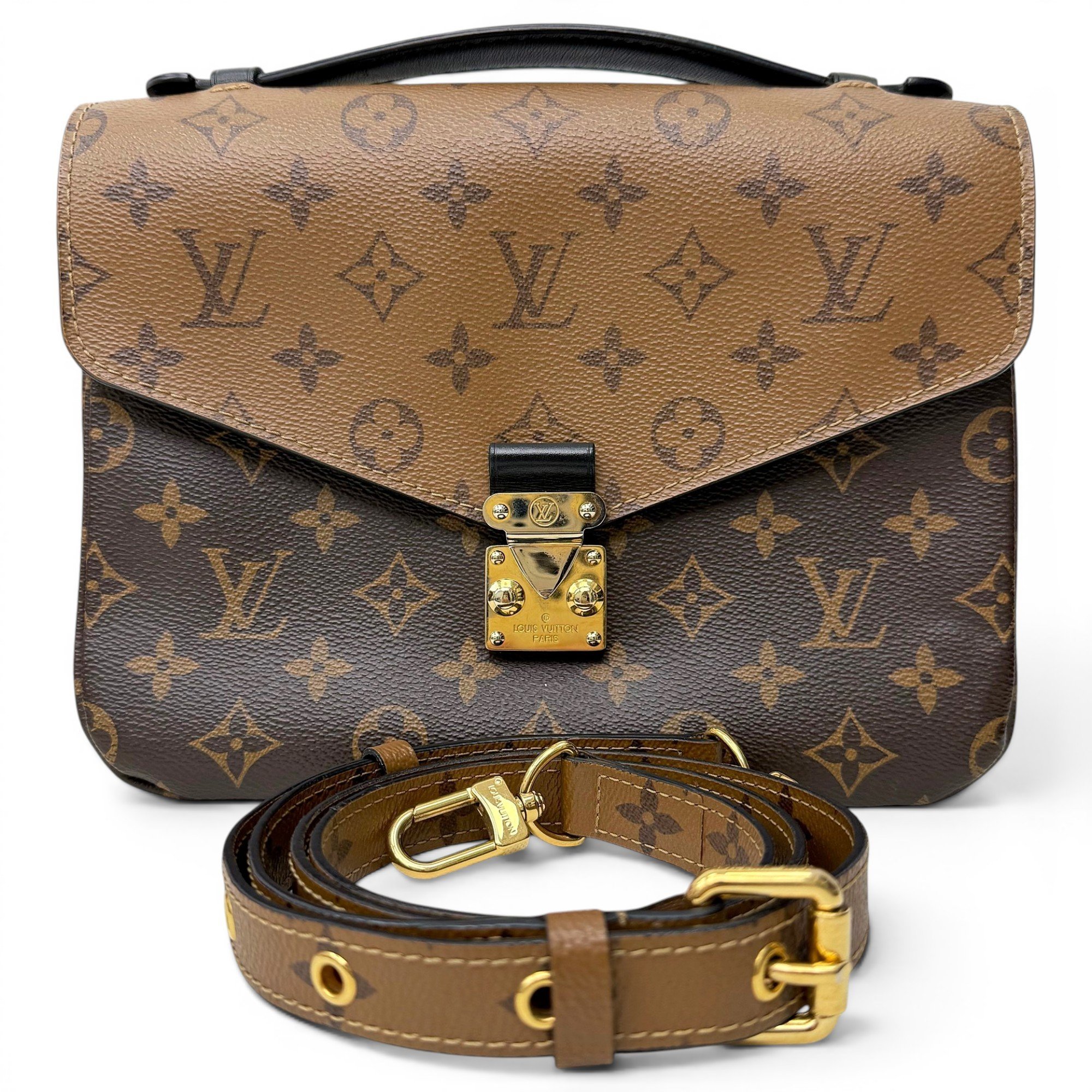 Metis leather handbag