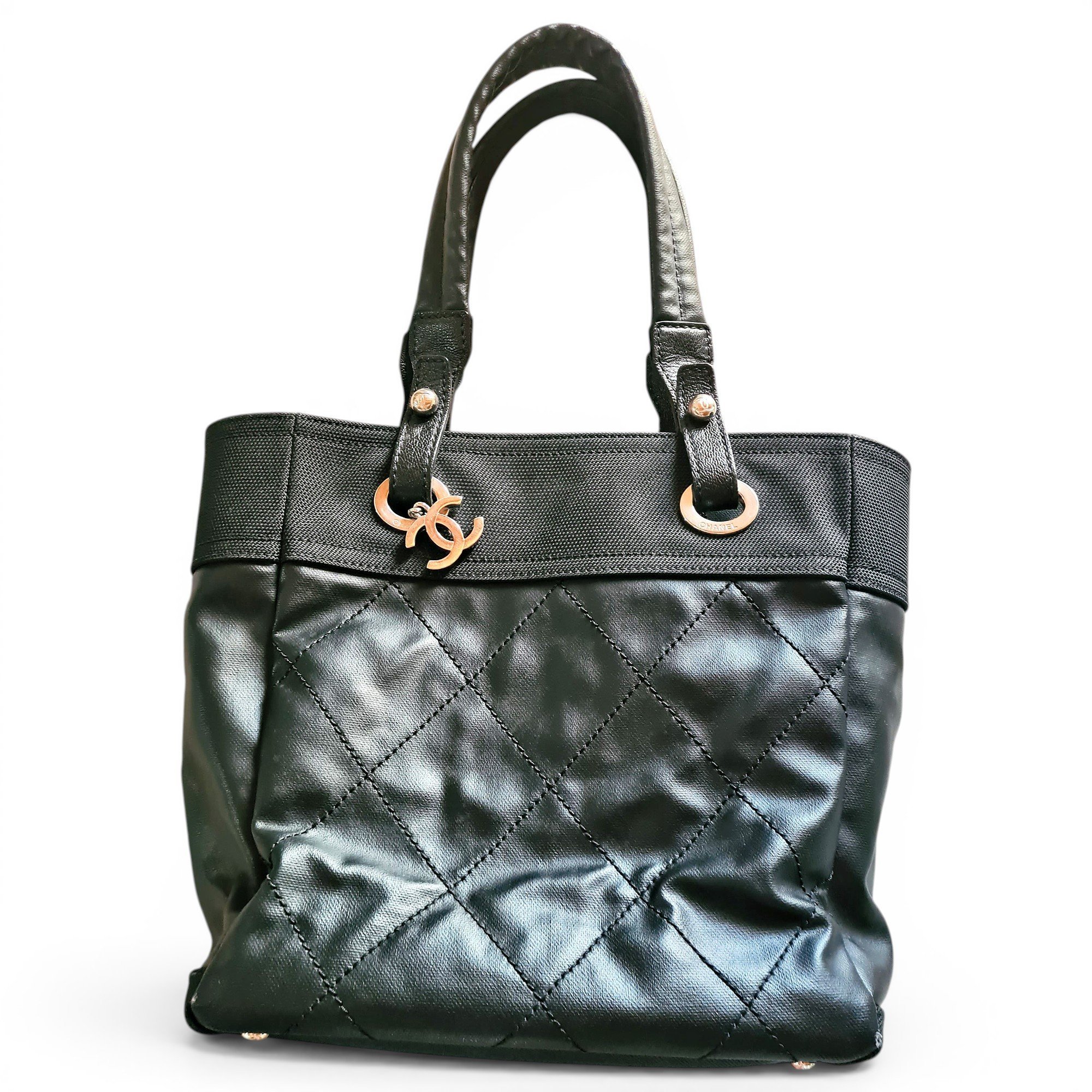 Paris-Biarritz leather tote